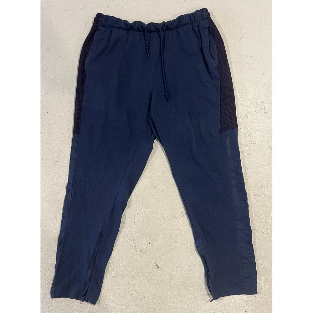 Adidas Pants Mens XL Blue Track Sport SID Training Gym Athletic CV3219